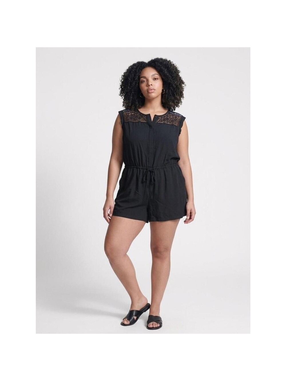 Unbranded Women's Black and Blue Jumpsuit